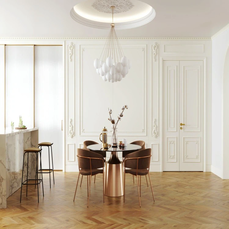 Light French Style Wall Paneling (5)