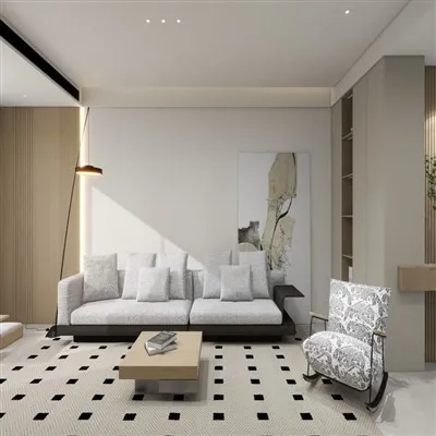 Gaya kontemporari sofa keratan